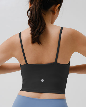 Feel Free Basic Crop Tank Bra, Light Support with A/B cup