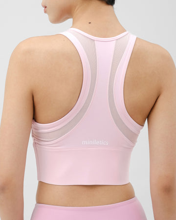 Mile Sprint Zip Front Bra