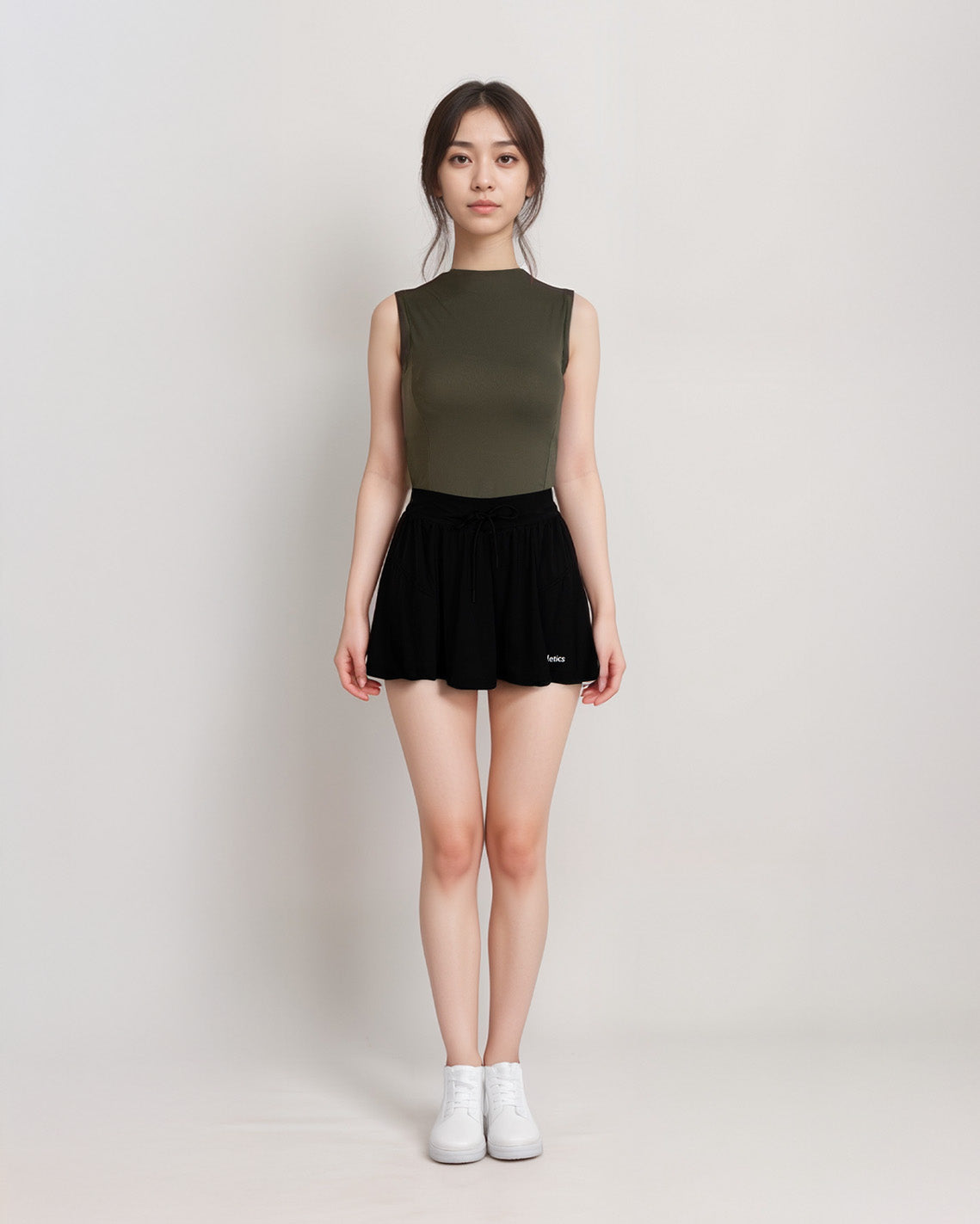 Fly High-Waist Skort Skirt Running & Training