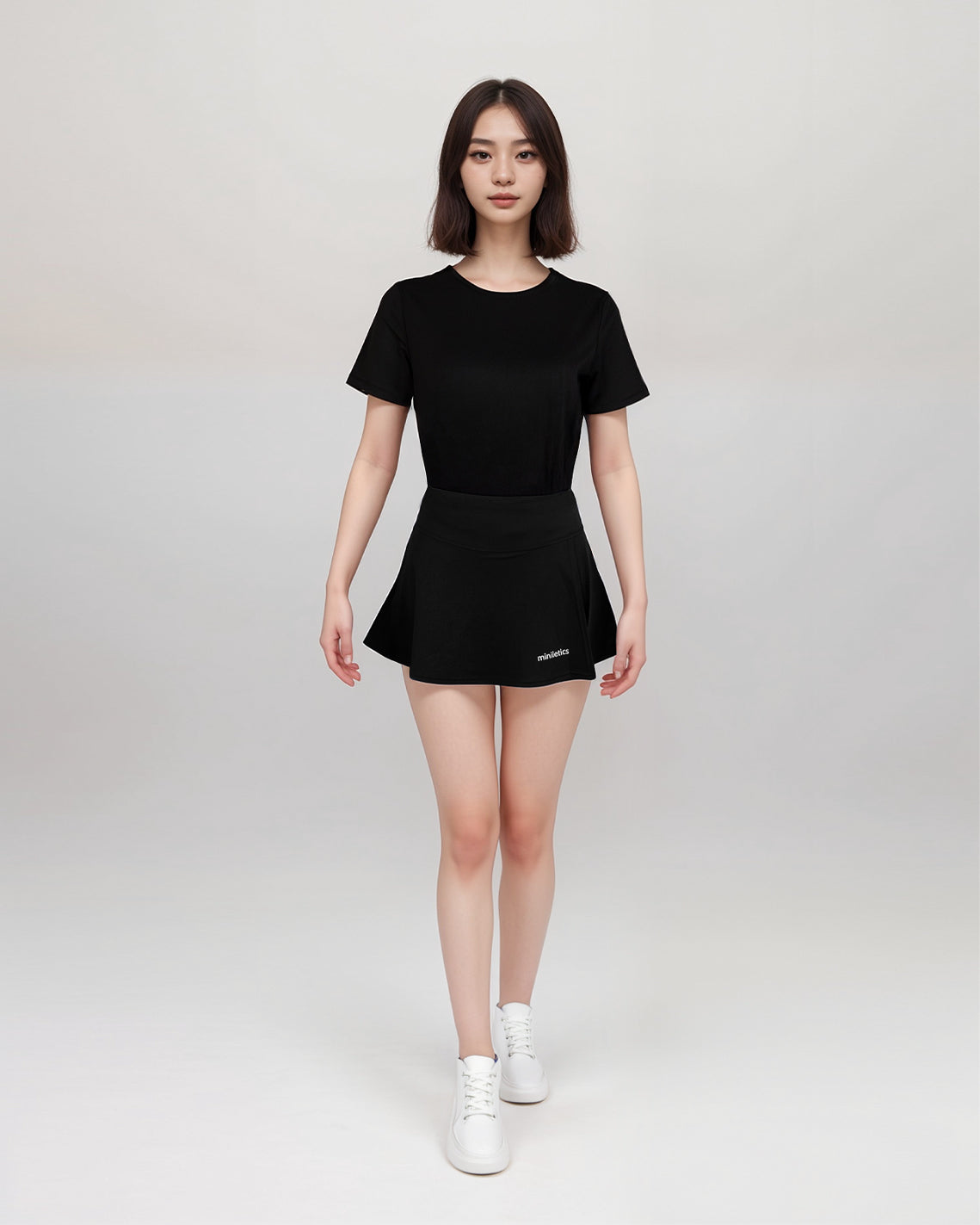 Motion Flow Mid-Waist Skort Skirt Yoga & Hangout
