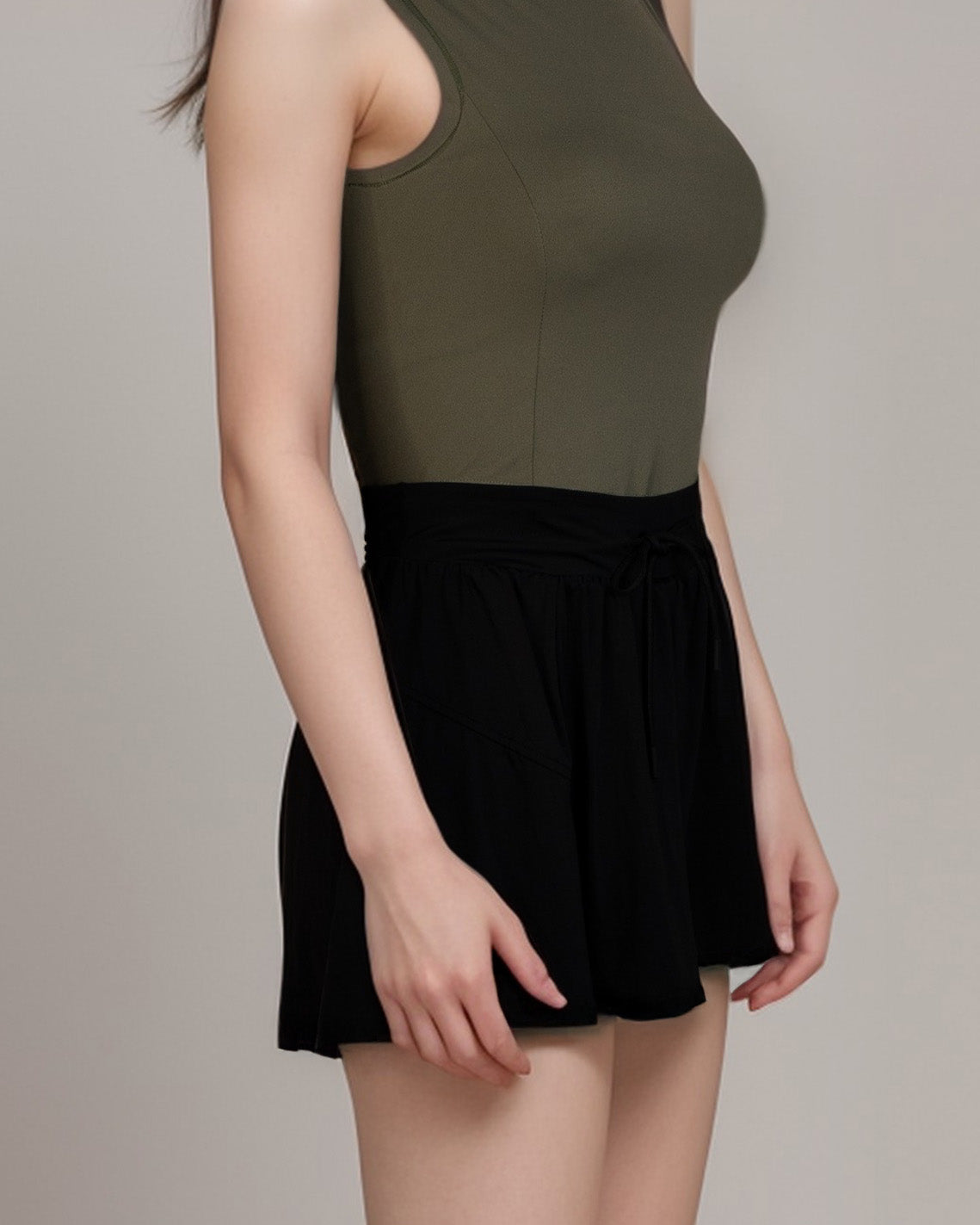 Fly High-Waist Skort Skirt Running & Training