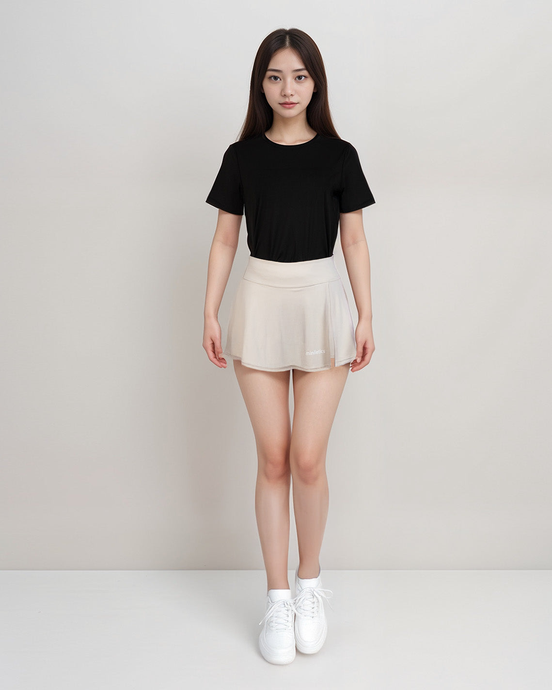 Motion Flow Mid-Waist Skort Skirt Yoga & Hangout