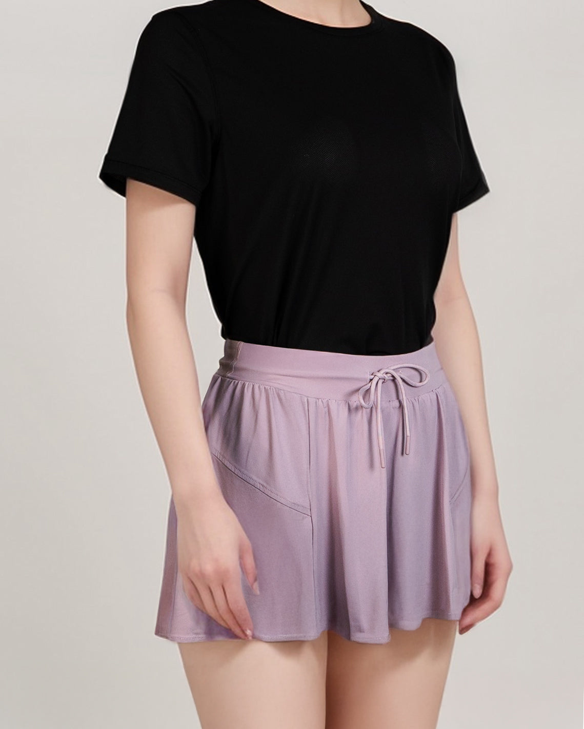 Fly High-Waist Skort Skirt Running & Training
