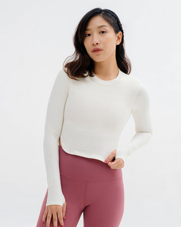 Bliss Long-Sleeve Shirt 2in1 with Pad Bra