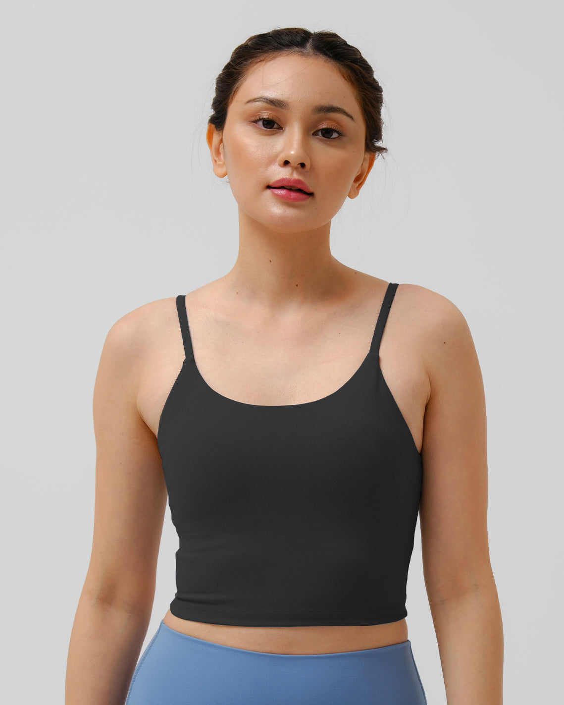 Feel Free Basic Crop Tank Bra, Light Support with A/B cup