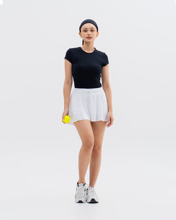 Fly High-Waist Skort Skirt Running & Training