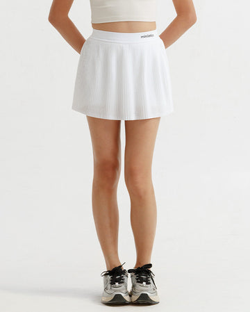 On Court Mid-Waist Pleated Skort Padel, Tennis & Golf