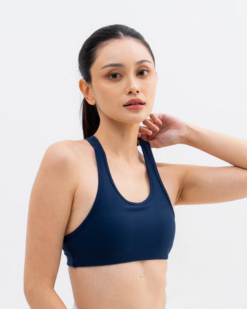 Solid Racerback Bra