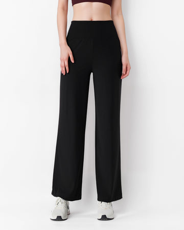 Essentials High-Waist Wide Leg Pants