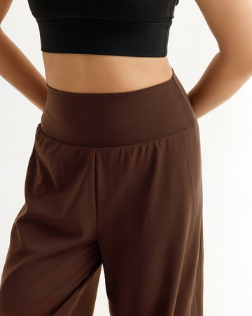 Essentials High-Waist Wide Leg Pants