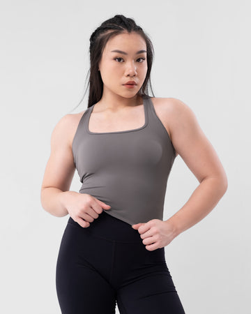 Mile Racerback Tank 2in1 with Pad Bra