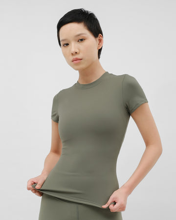 Mile Sleek Fitted Tee