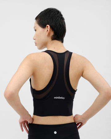Mile Sprint Zip Front Bra