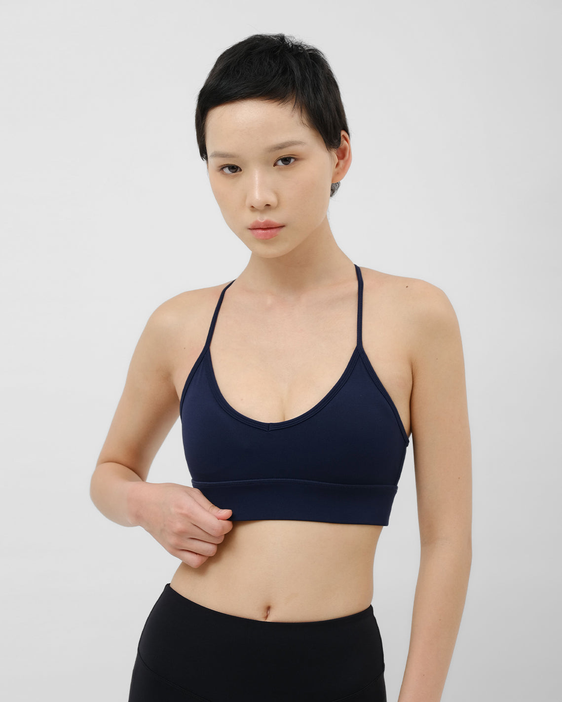 Solid Sweat Adjustable Bra